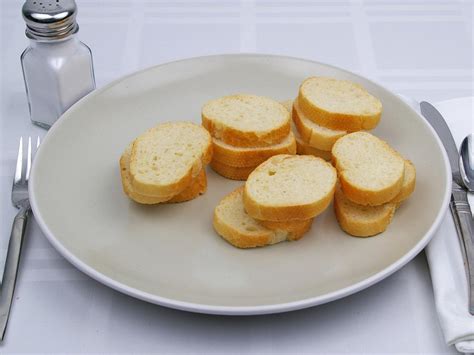 small baguette calories